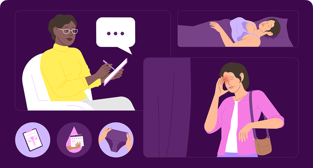 When do perimenopause symptoms start?